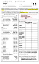 Current 10th Grade Form